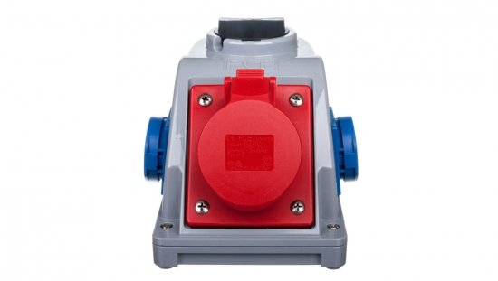 Gniazdo stałe z wyłącznikiem 0-1 16A 5P 400V   2x 2P Z 230V IP44 COMBO-POL 96061542W