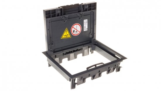 Kaseta podłogowa zasilająca 9-modułowa szara GES6-2U10T 7011 7405321