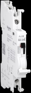 Styk pomocniczy + styk pomocniczy/sygnalizacyjny Acti9 OF+OF/SD, 2-przemienne (2 CO) A9N26909