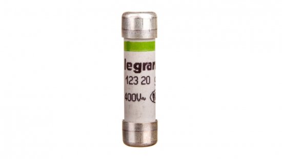 Wkładka bezpiecznikowa cylindryczna 8,5x31,5mm 20A gG 400V 012320