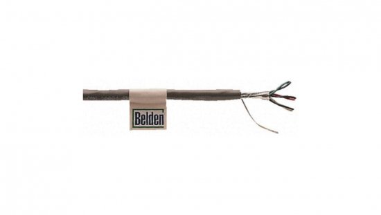 Kabel do magistral szeregowych RS232 1x2x24AWG linka PVC szary BL-9501.00U305 /305m/