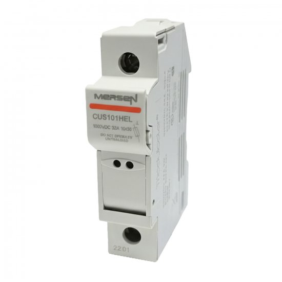 Podstawa bezpiecznika MERSEN DC 10X38 1000V CUS101 HEL - FK1062724