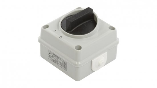 Łącznik krzywkowy jednofazowy 0-I 12A IP44 Łuk E12-53 921256