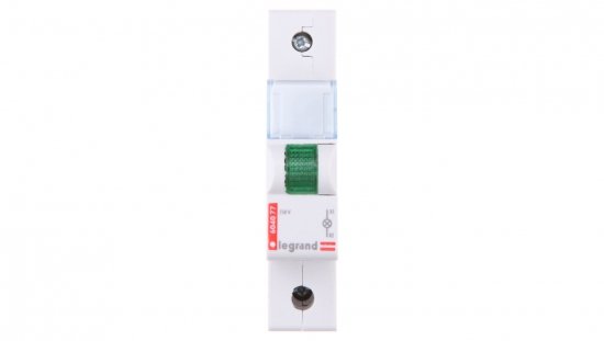 Lampka modułowa zielona 230-250V AC L313 604077