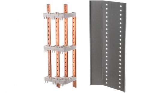 Blok rozdzielczy 400A 3 podstawy 16xM6   1xM8 BRS 4-400 R33RA-03010000401