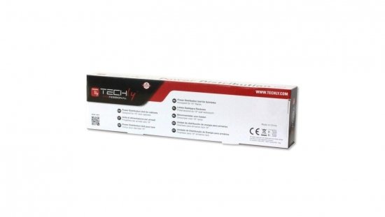 Listwa zasilająca RACK 1U 12x GNIAZDO C13 Wtyk C20 DO UPS I-CASE STRIP-12C
