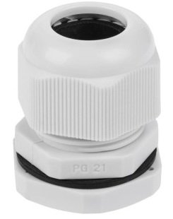 Dławik kablowy 13-18MM IP68 PA66 Szary PG- 21
