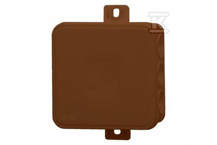 Puszka hermetyczna V5 termoutwardzalna IP54 brąz-klik 75x75x41 ONNLINE .0269 F1