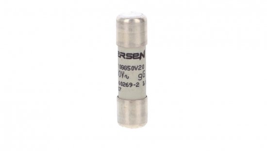 Wkładka bezpiecznikowa cylindryczna 10x38mm 500VAC gG 20A D211028