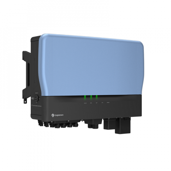 Falownik hybrydowy Solplanet  // ASW025K-TH, 3-fazowy, 25kW, 4 MPPT, rozłącznik DC, komunikacja WLAN/LAN i RS485, współpraca z bateriami wysokonapięciowymi LiFePO4, 2 wejścia bateryjne / 10 lat gwarancji