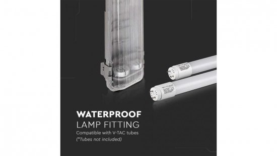 Oprawa hermetyczna pod 2 świetlówki LED 60cm G13 IP65 7882