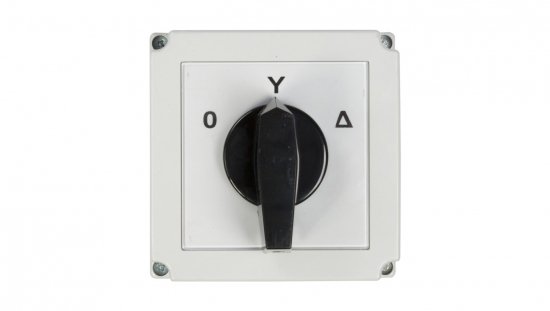 Łącznik krzywkowy gwiazda-trójkąt 3P 63A w obudowie 4G63-12-PK 63-840591-051