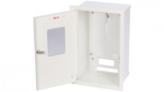 Szafka licznikowa podtynkowa 1-licznikowa 3-fazowy IP30 RW-3-L Z/O