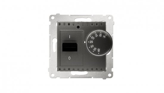 Simon 54 Regulator temperatury 5-40C IP20 antracyt DRT10W.02/48