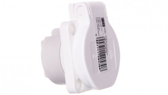 Gniazdo tablicowe 10/16A 2P+Z 230V białe IP54 104-0w