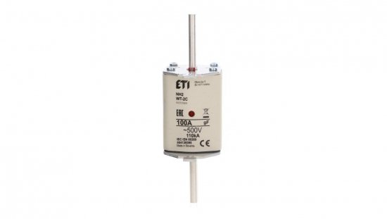 Wkładka topikowa szybka NH2/WT-2C gF 100A/500V 004139395
