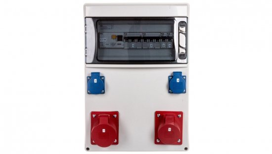 Rozdzielnica stacjonarna STAR 32A/5PxB32 16A/5PxB16 2GSx2B16 FI40 IP54 9023007W