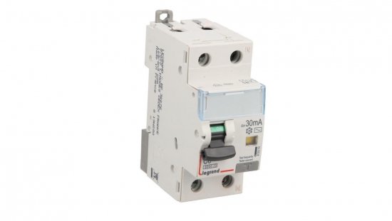 Wyłącznik różnicowo-nadprądowy 2P 6A C 0,03A typ AC P312 DX3 411010