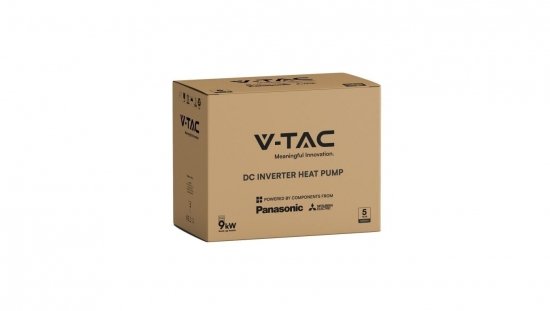 Pompa ciepła monoblok 16kW 3-faz V-TAC ATW +grzałka 9kW VT-M16KW-P3H9-W R32