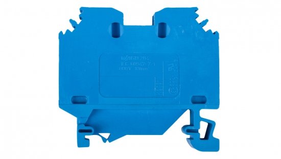 Złączka szynowa 2-przewodowa 10mm2 niebieska 284-104