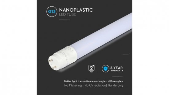 Świetlówka LED G13 T8 600mm 7,5W 850lm 3000K Regulowana Diody SAMSUNG 5 Lat Gwarancji 21798