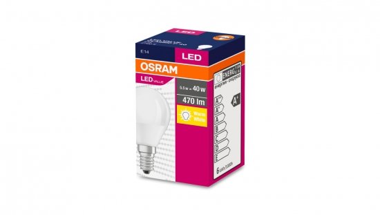 Żarówka LED E14 5W VALUE CLP40 5W/827 230V FR 470lm 4058075147898