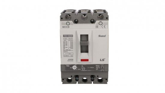 Wyłącznik kompaktowy LS Electric 3polowy In=160A wyzwalacz FMU 0102015200 TD160N FMU 160A3