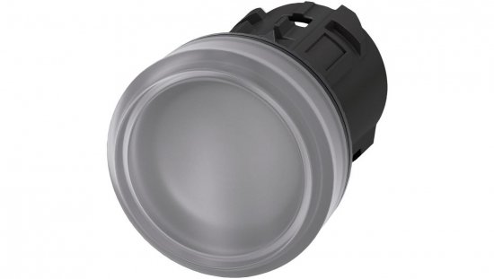Lampka sygnalizacyjna bezbarwna 22mm tworzywo SIRIUS ACT 3SU1001-6AA70-0AA0