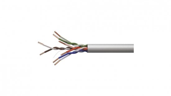 Kabel teleinformatyczny U/UTP kat.5e 4x2xAWG24 CCA S9128 /305m/