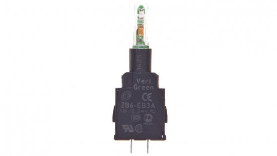 Korpus LED 12-24V AC/DC zielony ZB6EB3A