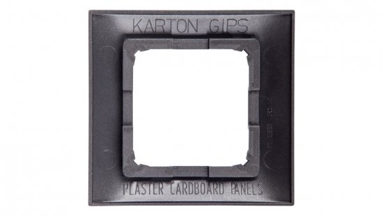 Simon 54 Premium Ramka pojedyncza antracyt /do karton-gips/ DRK1/48