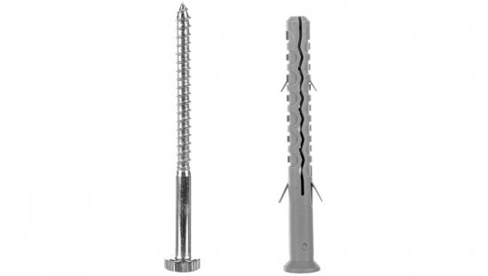 Kołek fi 10x100mm z długą płaszczyzną podziału z wkrętem sześciokątnym KD-10100 /25szt./