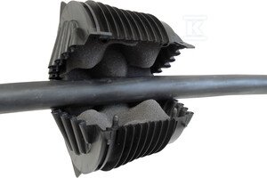 Dławnica czopowa / Gniazdowy wkład uszczelniający EK 186/110_WR (dla średni wew. rur 90-100 mm) BP-104782