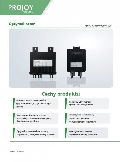 PROJOY Moduł DTU do optymalizatorów PEOP