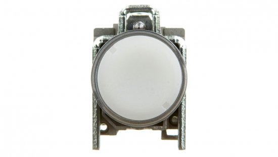 Przycisk sterowniczy 22mm biały 1Z 1R z samopowrotem z podświetleniem XB4BW3165