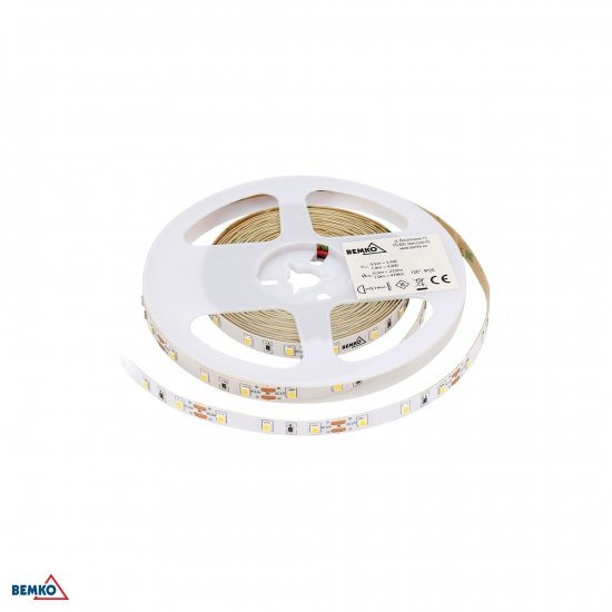 TAŚMA LED PREMIUM 12V DC 2835 3000LED/50M 4,8W/1M IP20 BIAŁA CIEPŁA