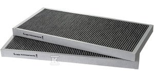 Zestaw filtrów KERMI - 2x węgiel aktywny, dla filtra skrzynkowego cleanAir Y810420100201K