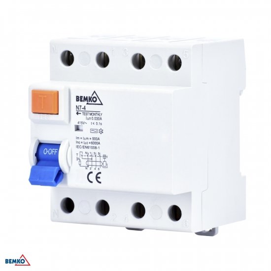 WYŁĄCZNIK RÓŻNICOWOPRĄDOWY AC 4P 25A 300mA