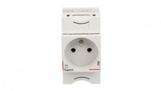 Gniazdo modułowe serwisowe 2P+Z 10/16A 250V na szynę G380 004280