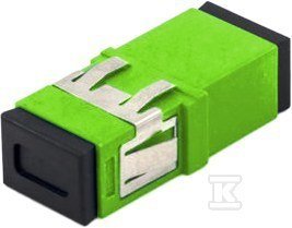 Adapter światłowodowy bezkołnierzowy jednomodowy SM SC/APC simplex ALANTEC FOA-SCA-SMSS