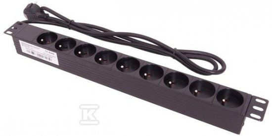 Listwa zasilająca 19 9x230V LZ1U9GBW