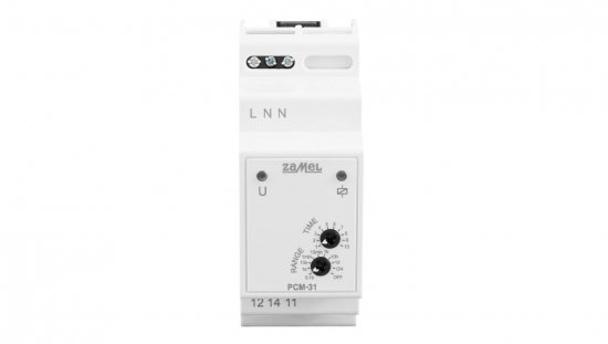 Przekaźnik czasowy przełączany w zerze opóźnione załączenie 230V AC PCM-31 EXT10000305