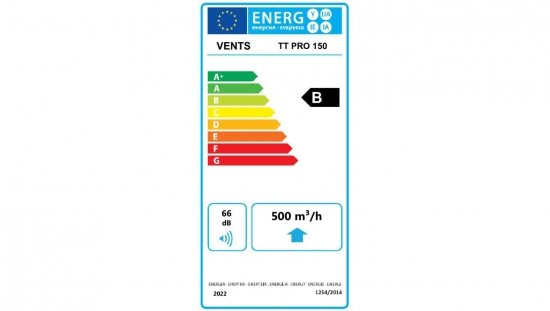 Wentylator kanałowy o przepływie mieszanym fi 150 mm, 565 m3/h, 230 V TTPRO150