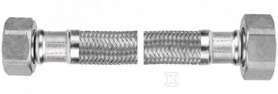 WĄŻ W OPL.STAL.L-40CM 1/2 N-N USZ ONNL