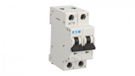 Wyłącznik nadprądowy 2P C 4A 15kA AC FAZ C4/2 278752