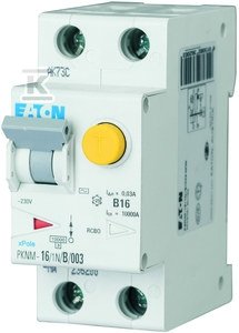 Wyłącznik nadprądowy z modułem różnicowym 1+N-biegunów PKNM-10/1N/C/003-MW 236077