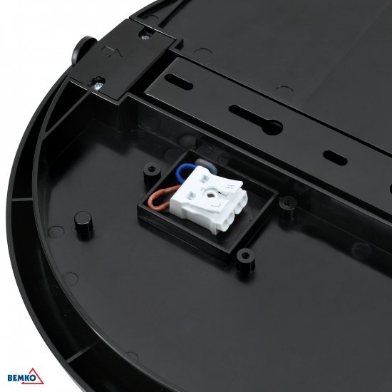 PLAFONIERA LED DIANA 22W 4000K 2200LM IP66 CZARNA CZ. MIKR. Z FUNKCJĄ PÓŁCIENIA