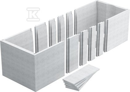 Nośnik uniwersalny Stabilsound Plus 140-170x75x55 cm do wanien prostokątnych
