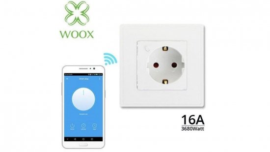Gniazdo WiFi Smart 16A Podtynkowe R4054