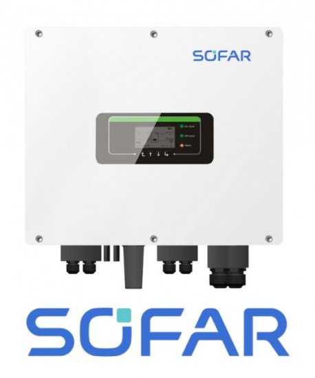 SOFAR Inwerter hybrydowy HYD6KTL-3PH 3-fazowy 2xMPPT